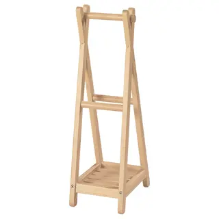STEGESUND toilet roll stand, light bamboo, Height 59 cm