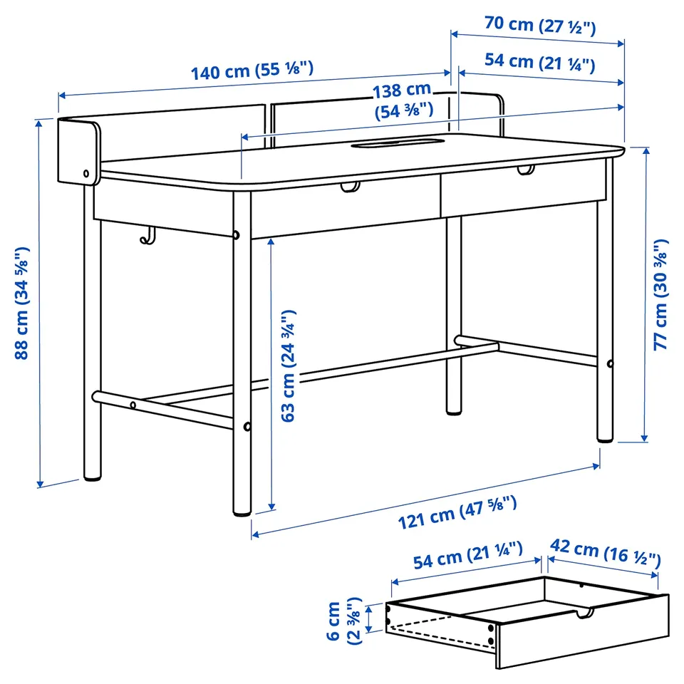 part: RIDSPÖ desk