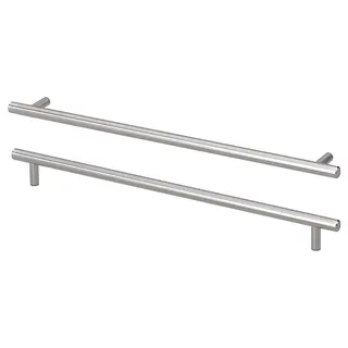 KALLRÖR handle, stainless steel, 405 mm