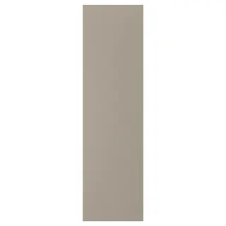 UPPLÖV cover panel, matt dark beige, 62x220 cm