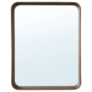 DVÄRGSYREN mirror, walnut veneer, Width 40 x Height 50 x Depth 8 cm