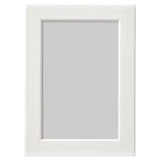 FISKBO frame, white, 10x15 cm