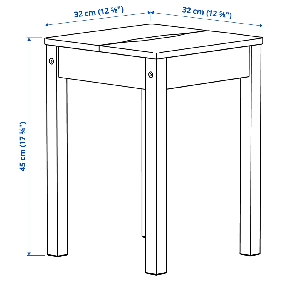 part: HAUGA stool