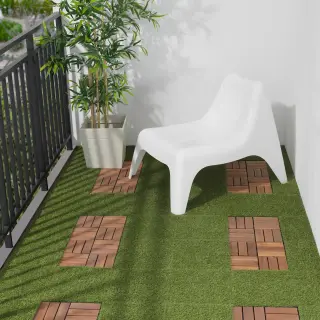 RUNNEN [1.62m² Set] floor decking, outdoor + floor decking, outdoor
