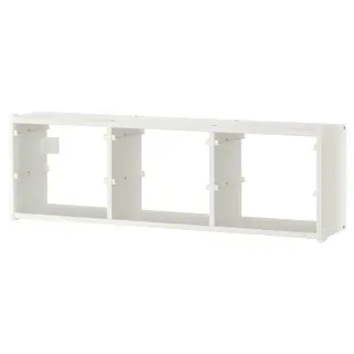 TROFAST wall storage, white, 99x30 cm