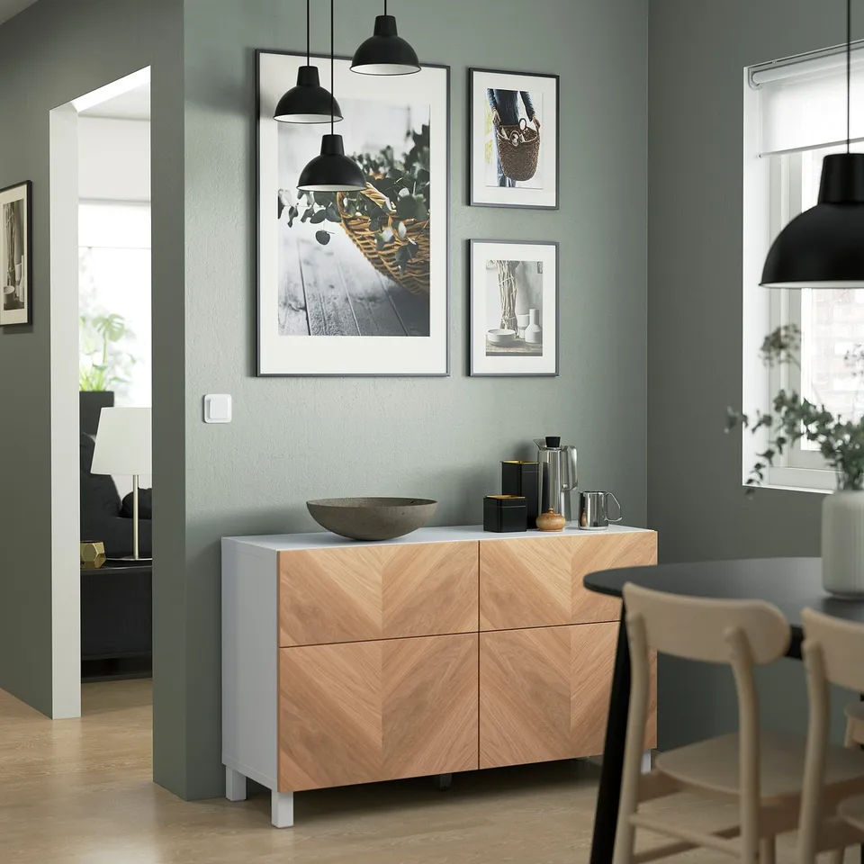 part: BESTÅ storage combination w doors/drawers