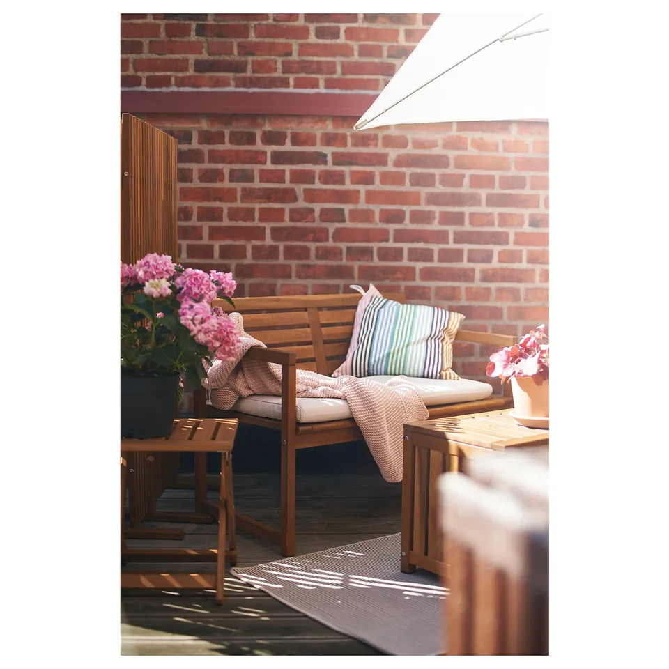 part: NÄMMARÖ bench with backrest, outdoor