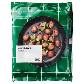 HUVUDROLL plant balls, frozen