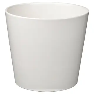 SOJABÖNA plant pot, white, 24 cm