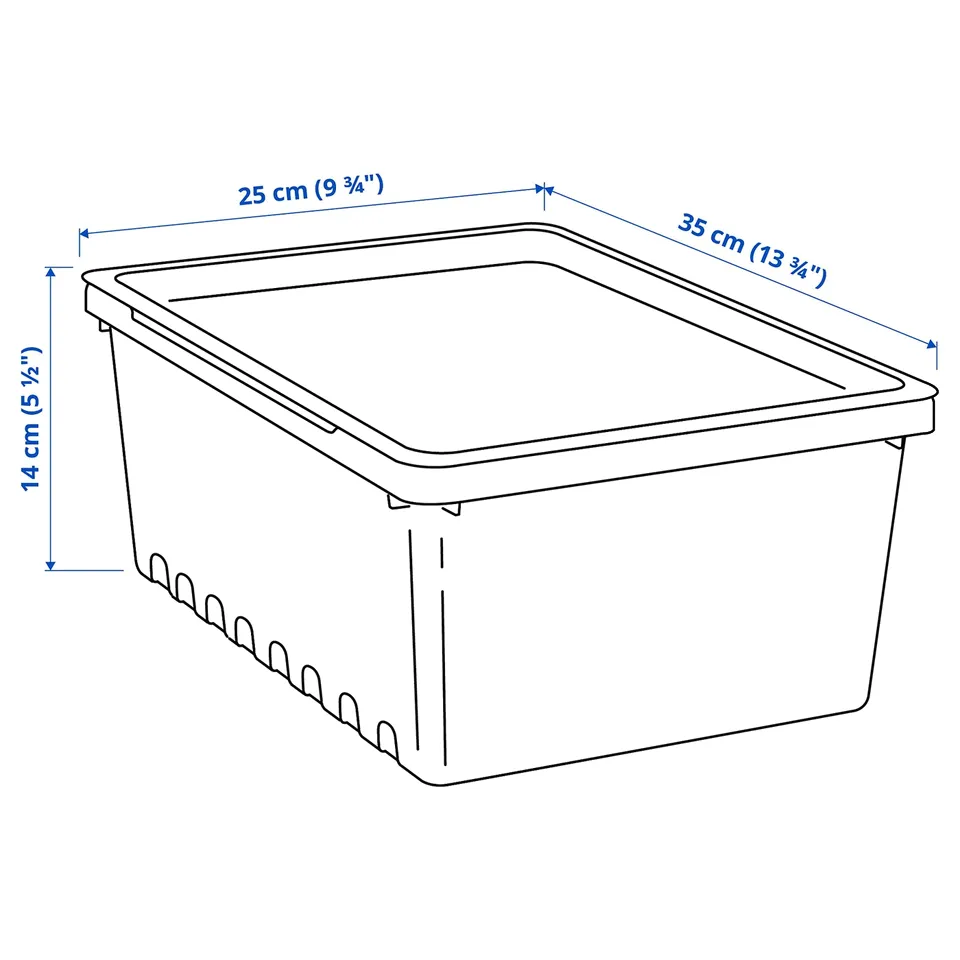 Illustration with measurements for the product: UPPSNOFSAD.
