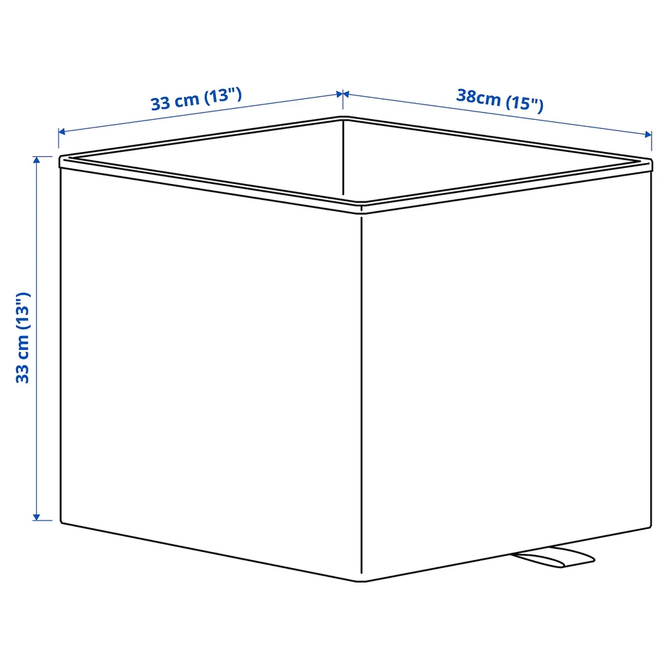 Illustration with measurements for the product: KOSINGEN.