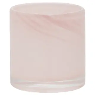 VINDSTILLA tealight holder, pink, Height 7 cm