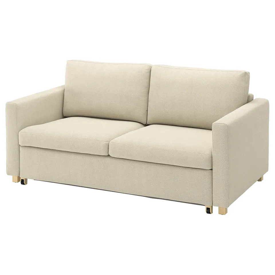 SALTSJÖBADEN sofa, beige, recycled fabric, square shape, clean lines.