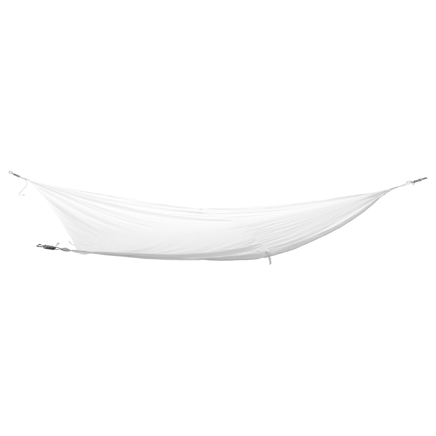 DYNING canopy, wedge-shaped/white, 360 cm