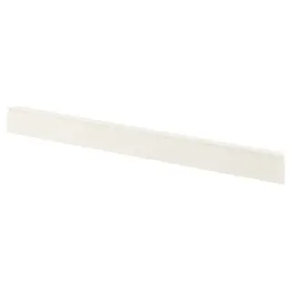 FÖRBÄTTRA decorative plinth, off-white, 8 cm