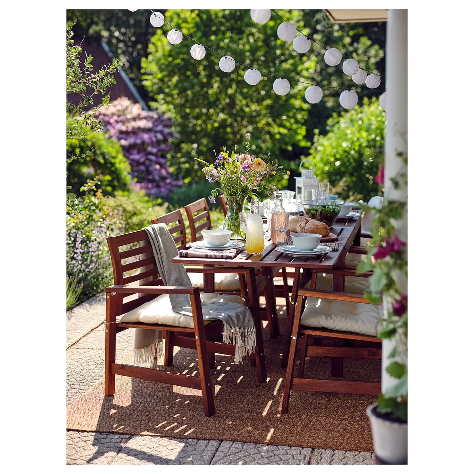 part: LYDERSHOLM rug flatwoven, in/outdoor