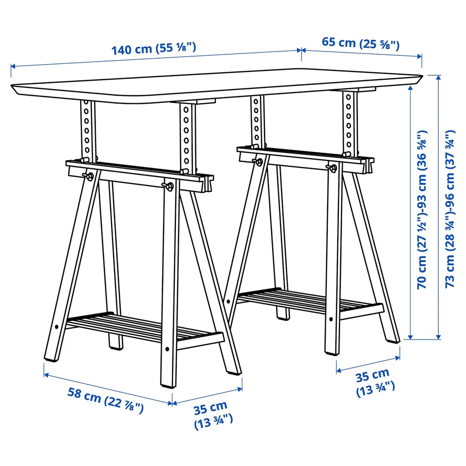 part: MITTBACK trestle