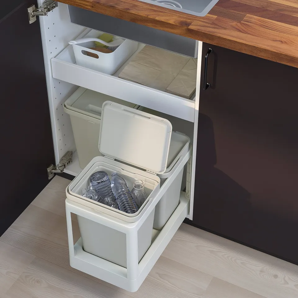 HÅLLBAR under-counter recycling bins