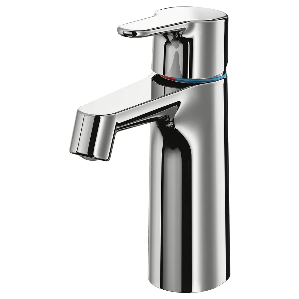 Chrome BROGRUND tap - modern, brass