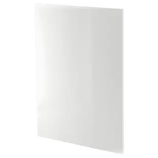 MITTZON whiteboard/noticeboard, white, 84x110x2 cm