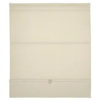 RINGBLOMMA Roman blind, beige, 80x160 cm