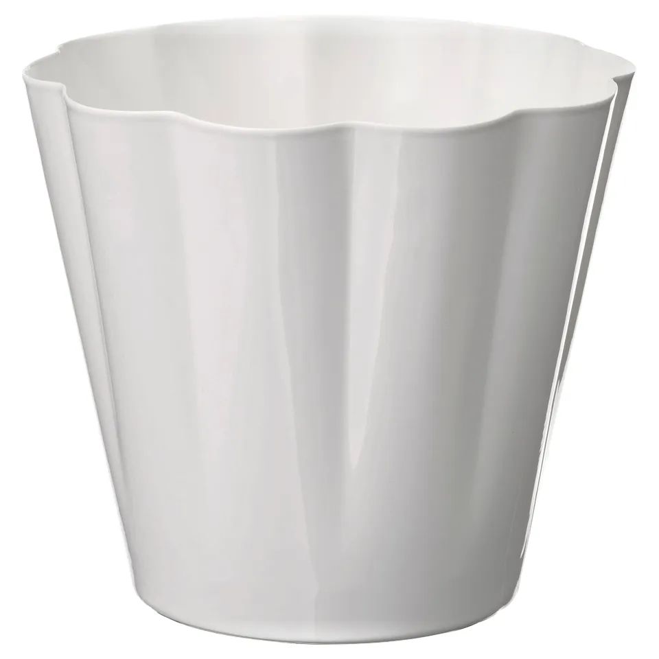 KVASTSPIREA Plant pot, in/outdoor/off-white, 9 cm