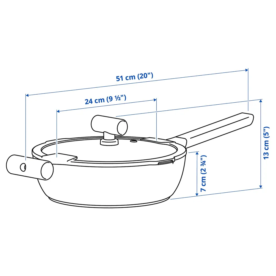 Illustration with measurements for the product: KLIPPFISK.