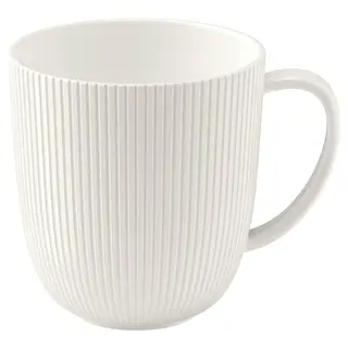 OFANTLIGT mug, white, 31 cl