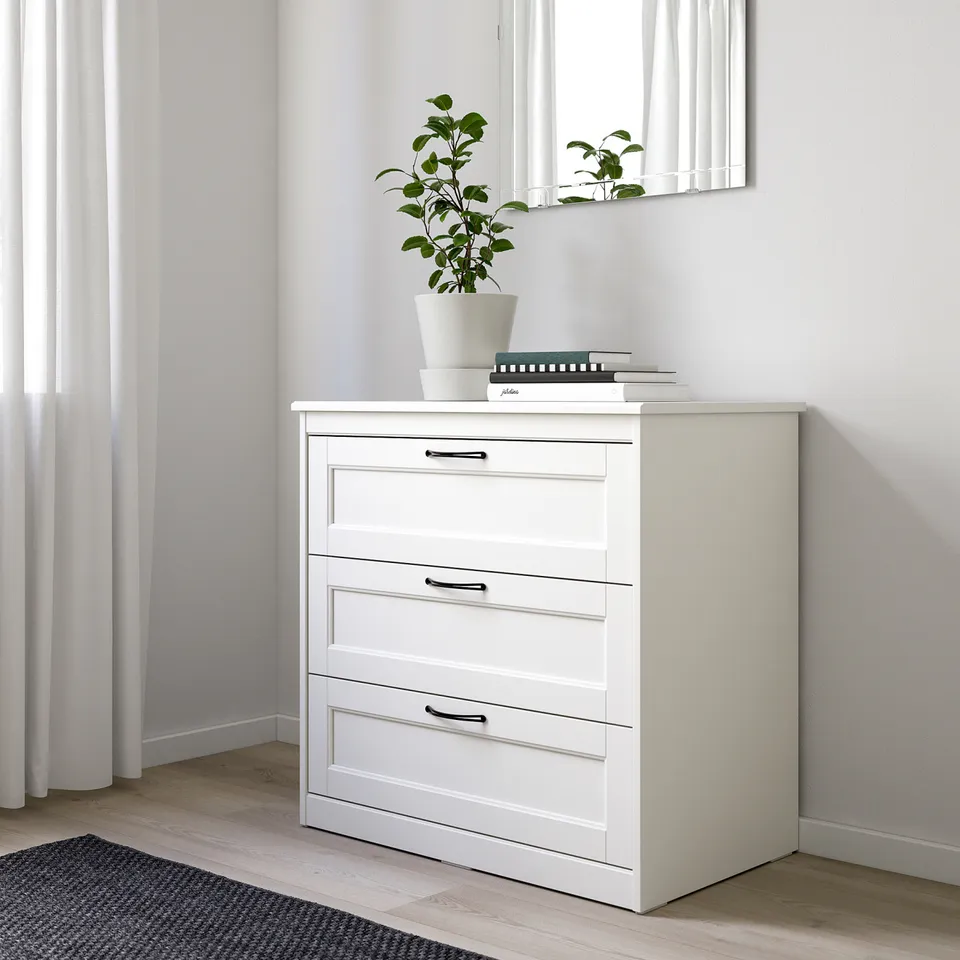 part: SONGESAND bedroom furniture, set of 5