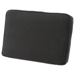 JÄRPÖN cover for back cushion, outdoor anthracite, Length 44 x Width 62 cm