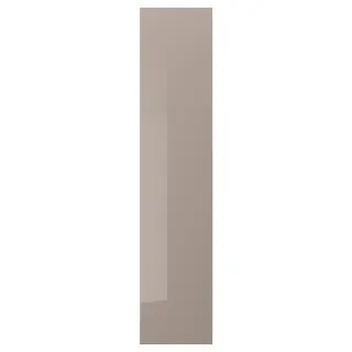 FARDAL door, high-gloss dark beige, Width 49.5 x Height 229.4 cm