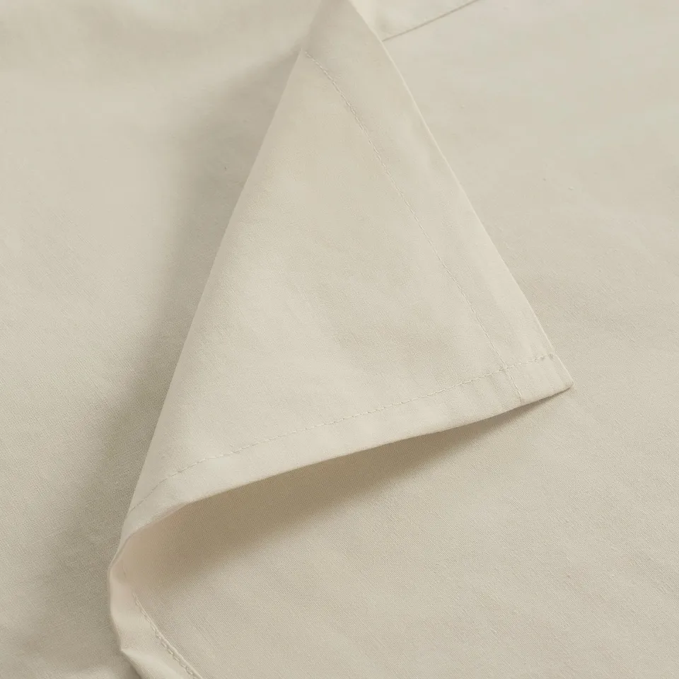 DVALA Flat sheet, beige, 150x260 cm