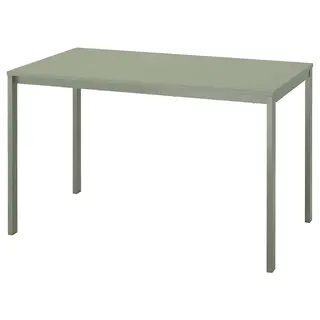 VIHALS table, green/green, 125x74 cm