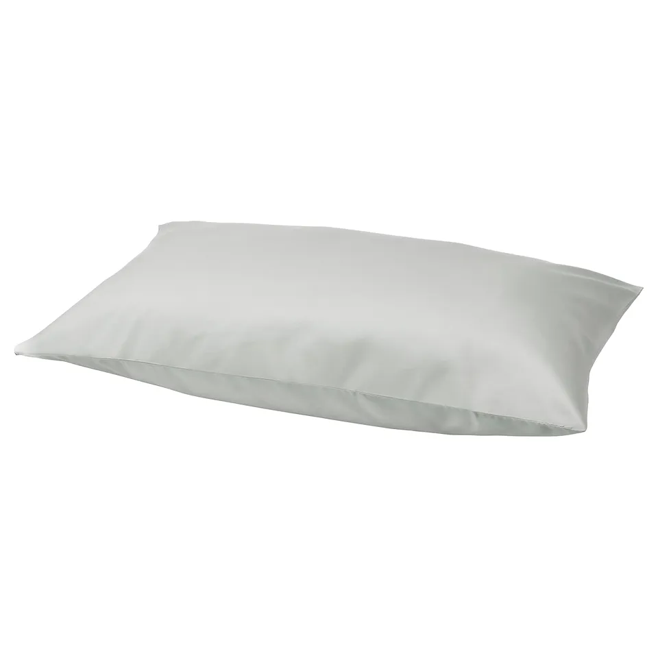 BÄRGLIM Pillowcase, grey, 50x80 cm