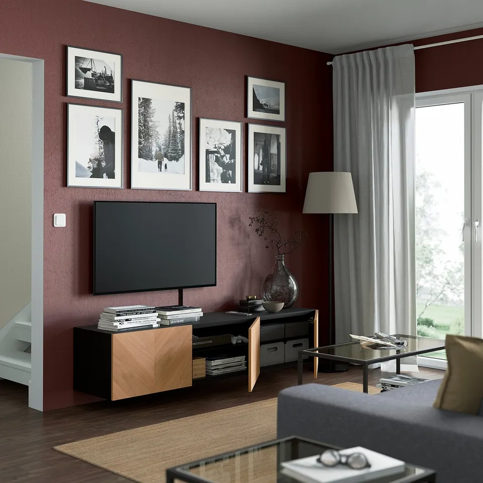 part: BESTÅ TV bench with doors