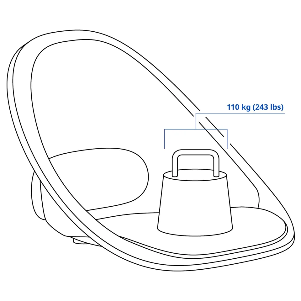 part: ELDBERGET seat shell