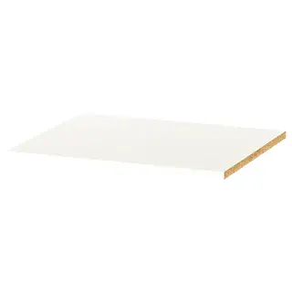 KLEPPSTAD shelf, white, Width 56 x Depth 50 cm