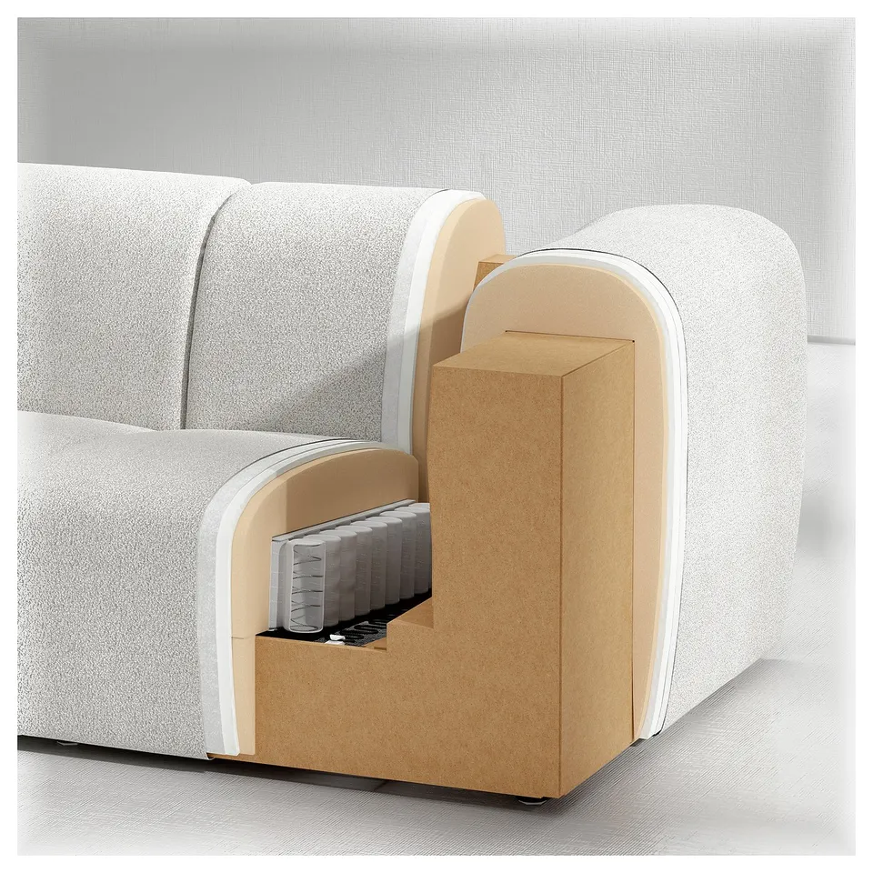 STOCKHOLM 2025 2-seat sofa, Djurmo grey/white