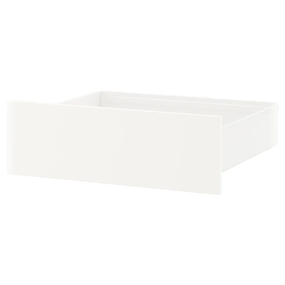FONNES white drawer unit. Simple, rectangular design, ideal for storage.