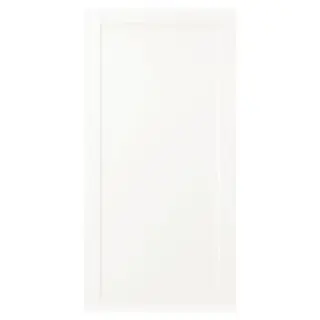 SANNIDAL door, white, 60x120 cm