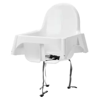 ANTILOP seat shell for highchair, white, Width 39 x Depth 37 x Height 35 cm
