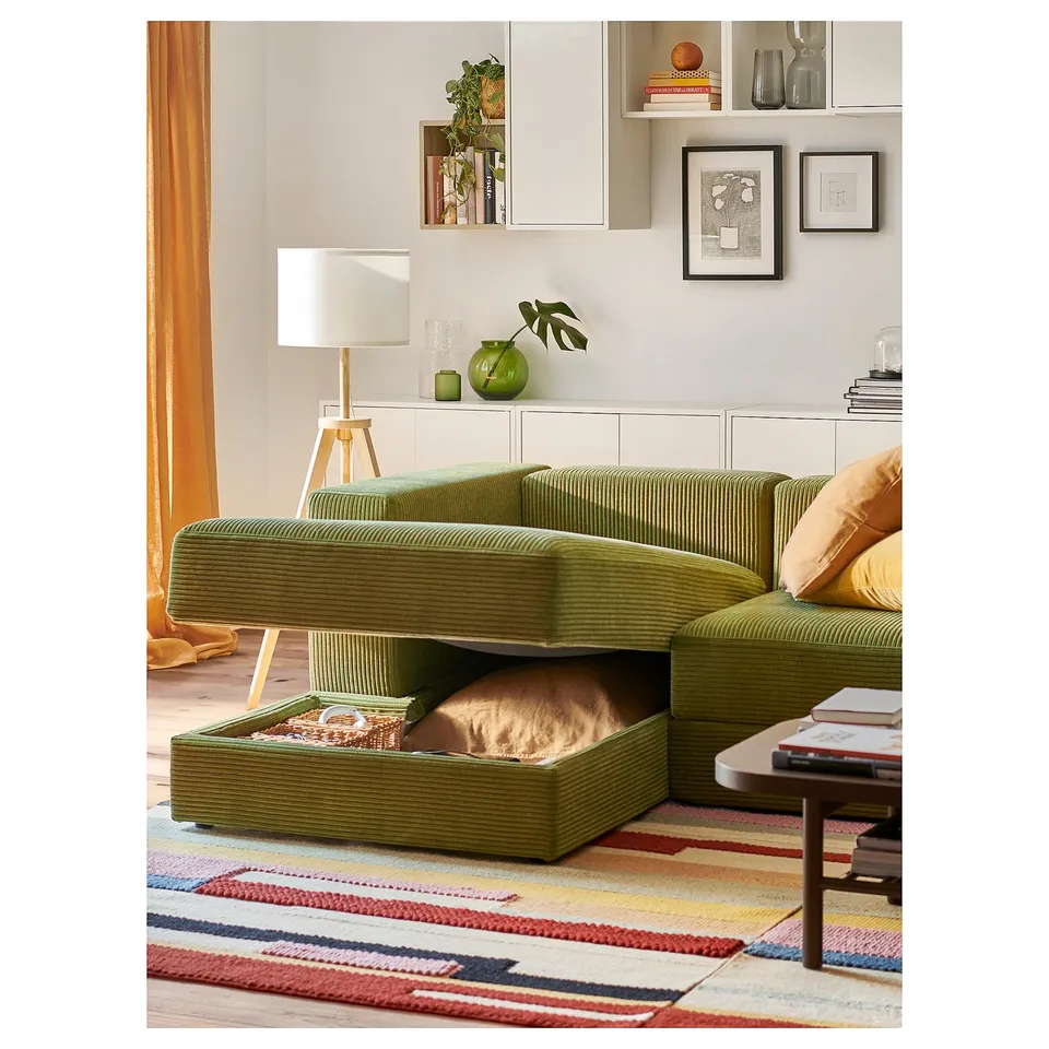 part: JÄTTEBO 3,5-seat mod sofa w chaise longues
