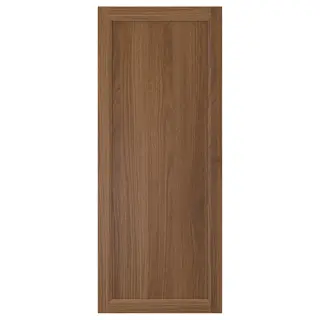 OXBERG door, brown walnut effect, 40x97 cm