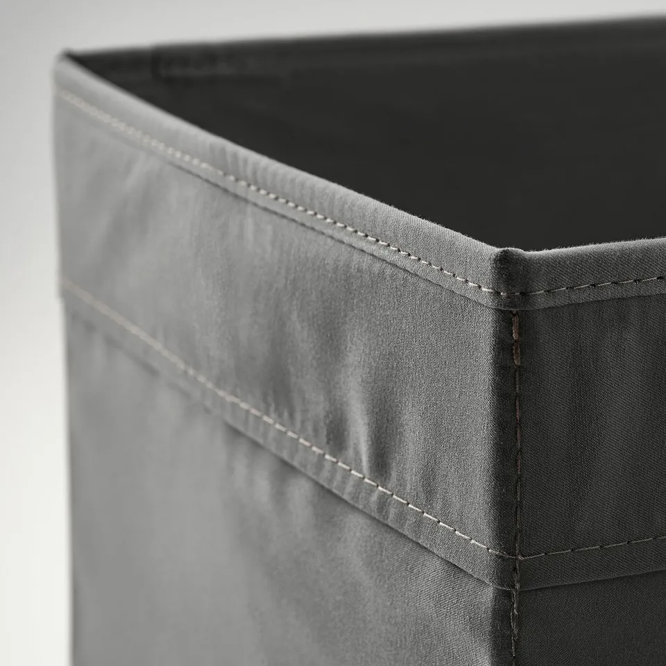 DRÖNA Box, dark grey, 25x35x25 cm