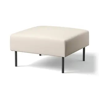 LILLEHEM 1-seat module, Vissle/beige metal, Depth 72 x Height 42 x Width 72 cm