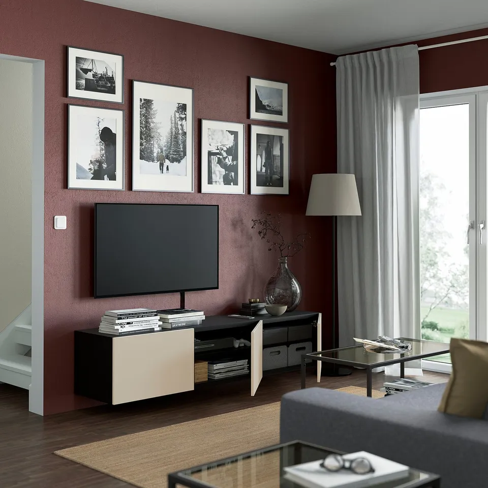 part: BESTÅ TV bench with doors