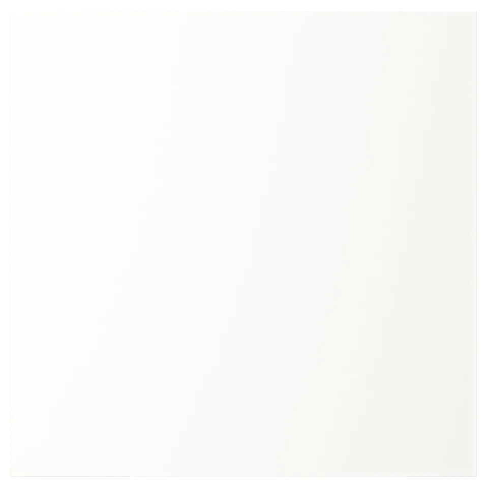 FONNES door for platsa, white, rectangular, simple design, protects from dust.