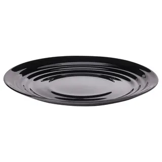NÄTBARB side plate, black, 19 cm