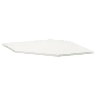 UTRUSTA shelf for corner wall cabinet, white, 68 cm