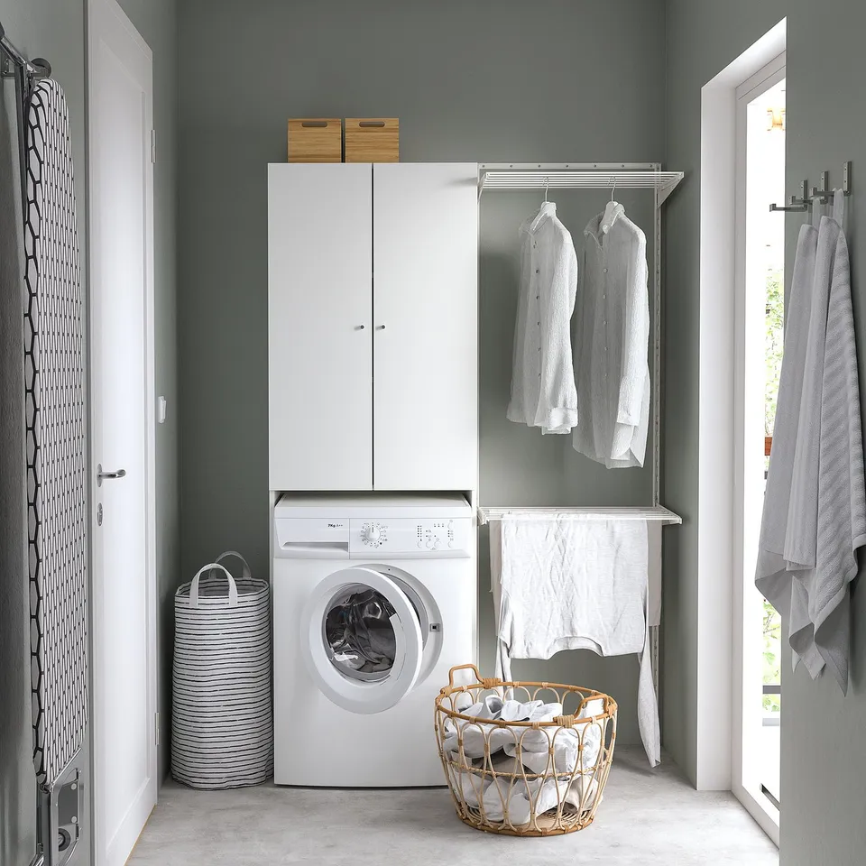 part: NYSJÖN cabinet for washing machine